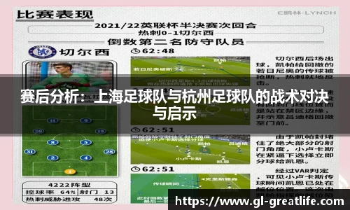赛后分析：上海足球队与杭州足球队的战术对决与启示